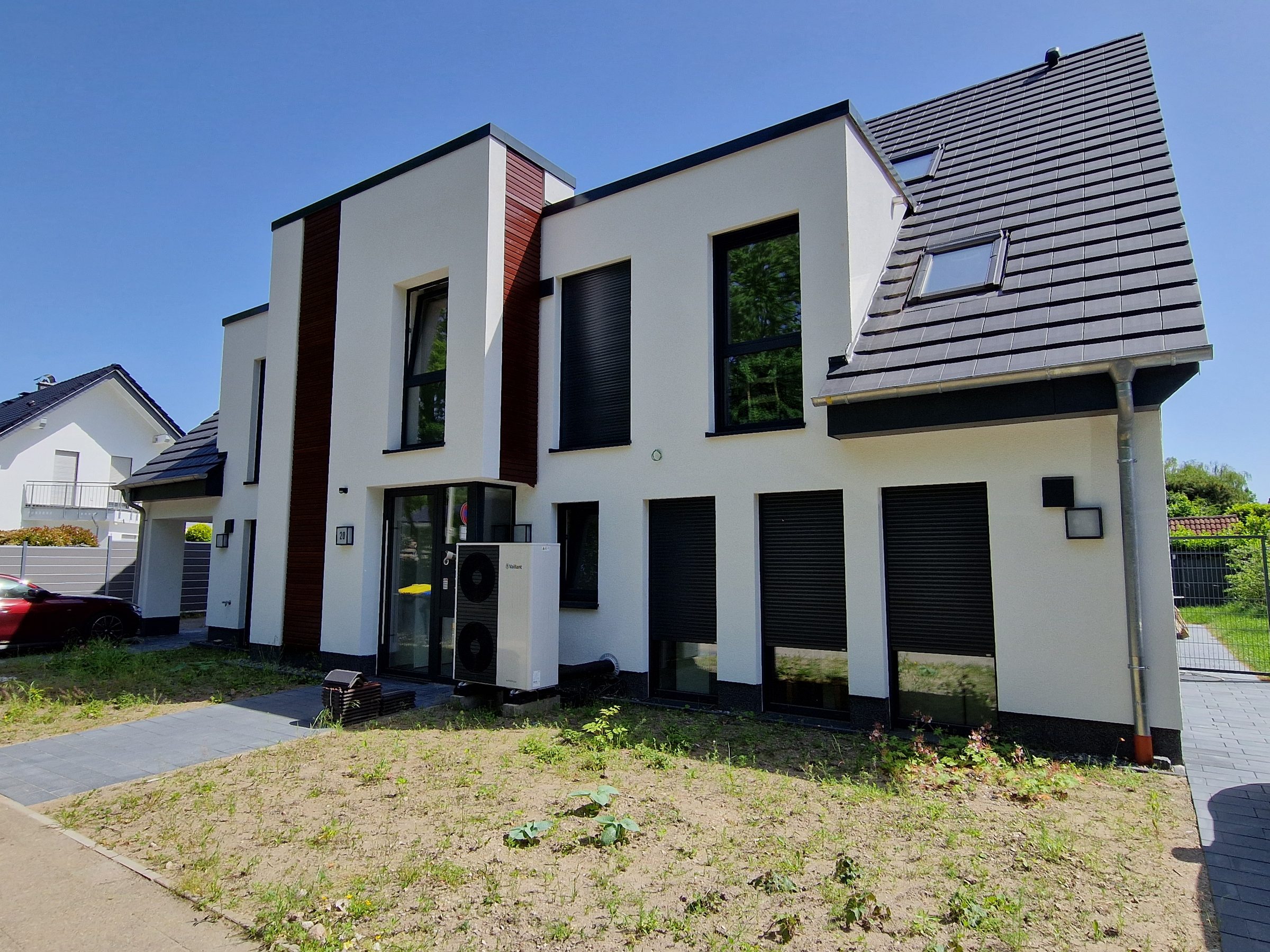 Vier Wohneinheiten, Energieeffizienzklasse A+.
