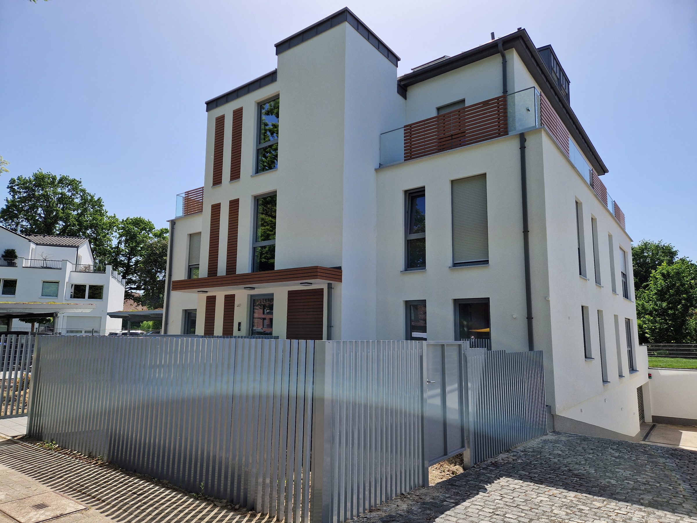 Fünf Wohneinheiten, Energieeffizienzklasse A+.