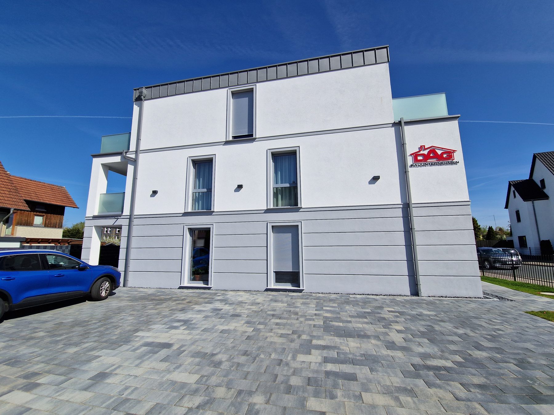 Fensterlose Giebelseite